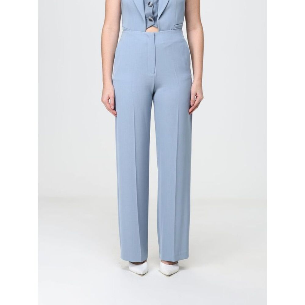 Hanita Women Hanita High-Waisted Wide-Leg Criªpe Palazzo Trousers
